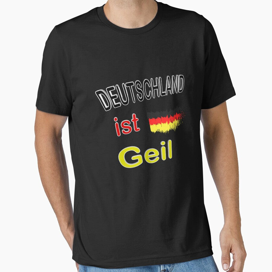 Germany is Geil 3D Design Flag Fan Gift Football Sport by dm4design