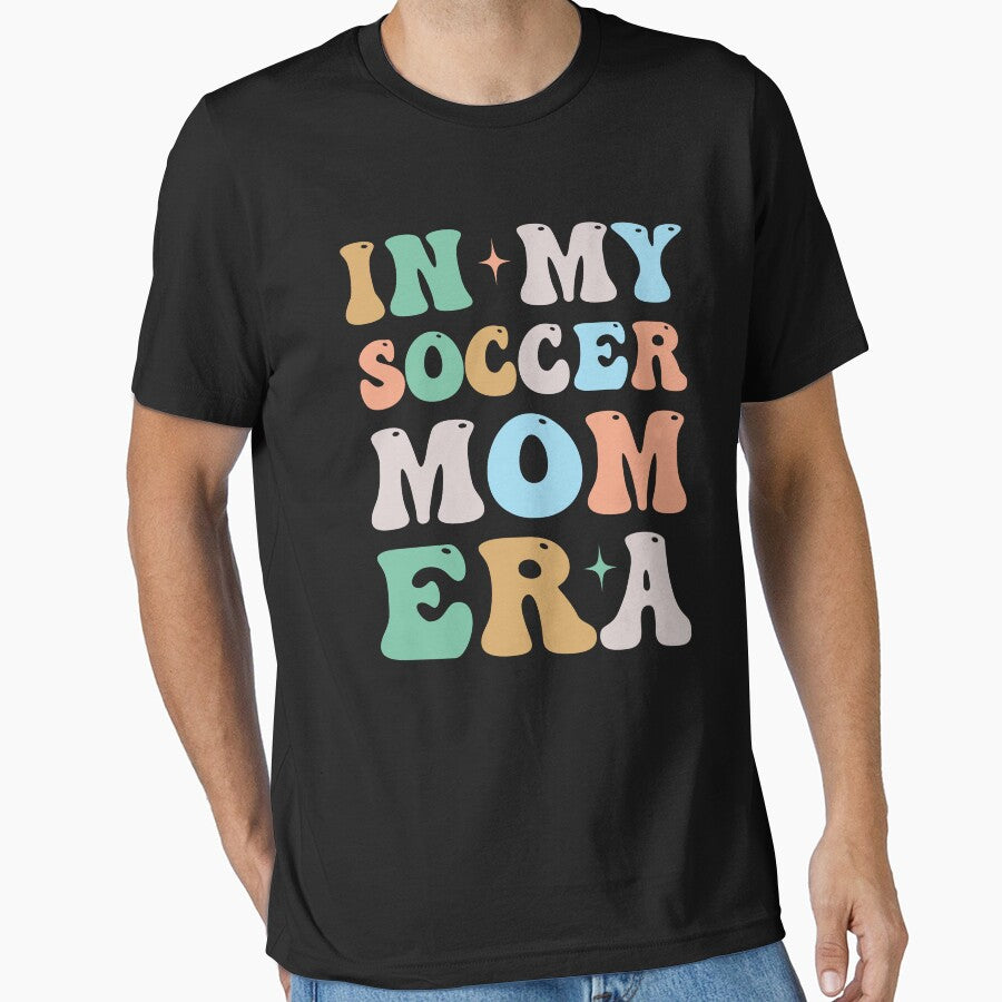 In My Soccer Mom Era Groovy Retro by WhistleCloset