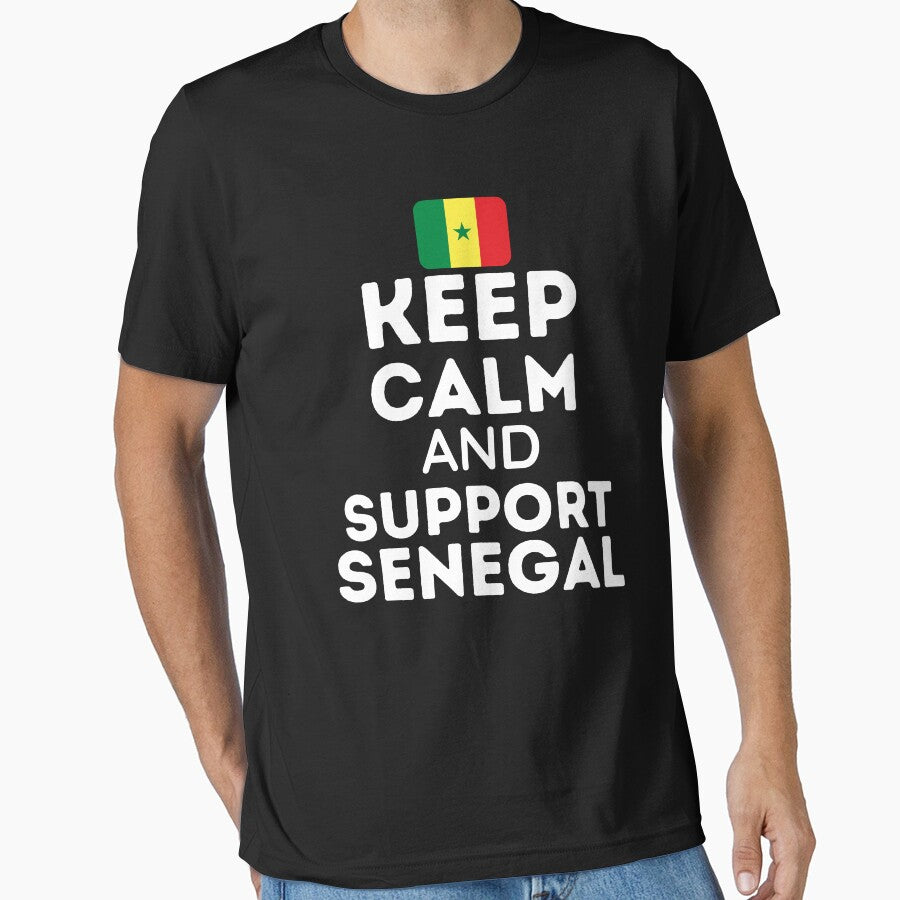Keep Calm And Support Senegal | Football World Cup by BopleDesigns