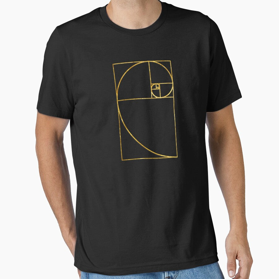 Golden Ratio Sacred Fibonacci Spiral by TheShirtYurt