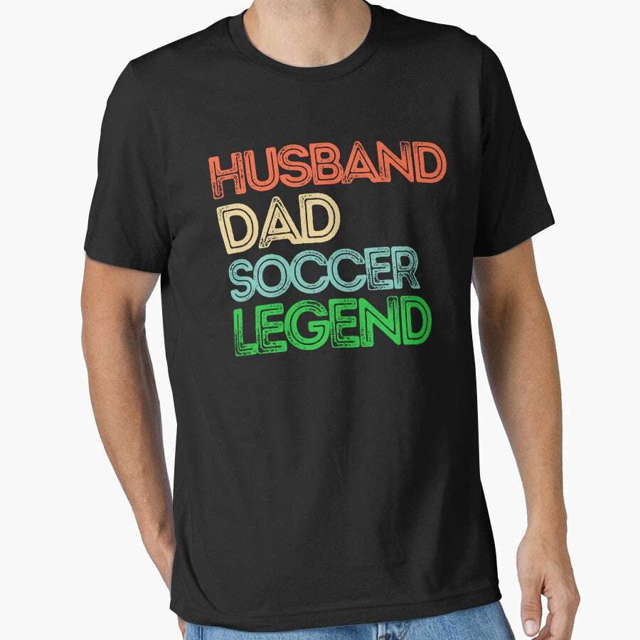 Husband Dad Soccer Legend, Soccer Lover Gifts by Obiyoc