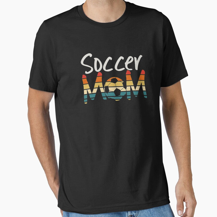 Funny Soccer Lover Mom - Retro Soccer Gift For Women by hoaban1998