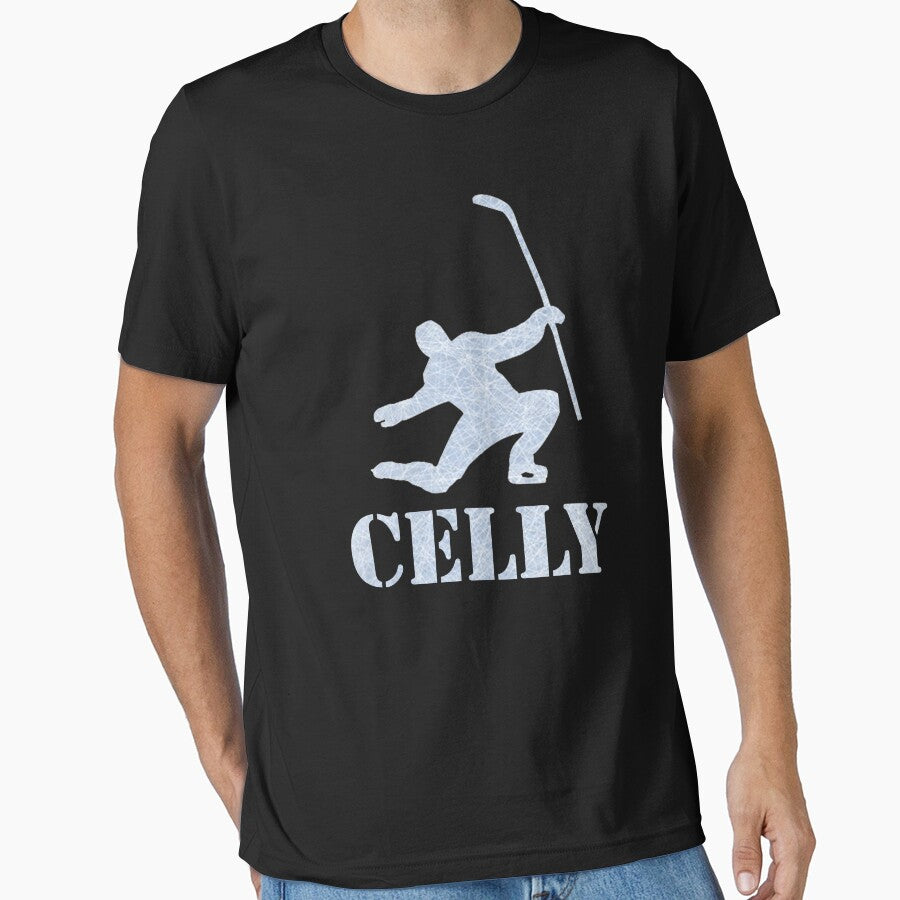 Celly Hockey Shirt by Pucadesign