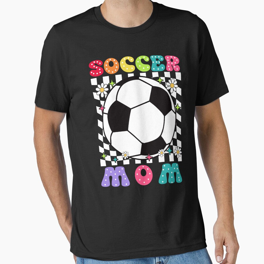 Retro Soccer Mom Checkerboard Design by LashondaGreen89