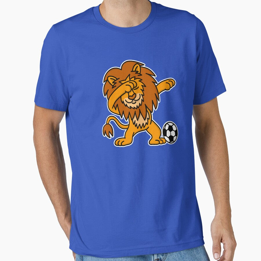 Dab Dabbing Lion English Football England soccer by LaundryFactory