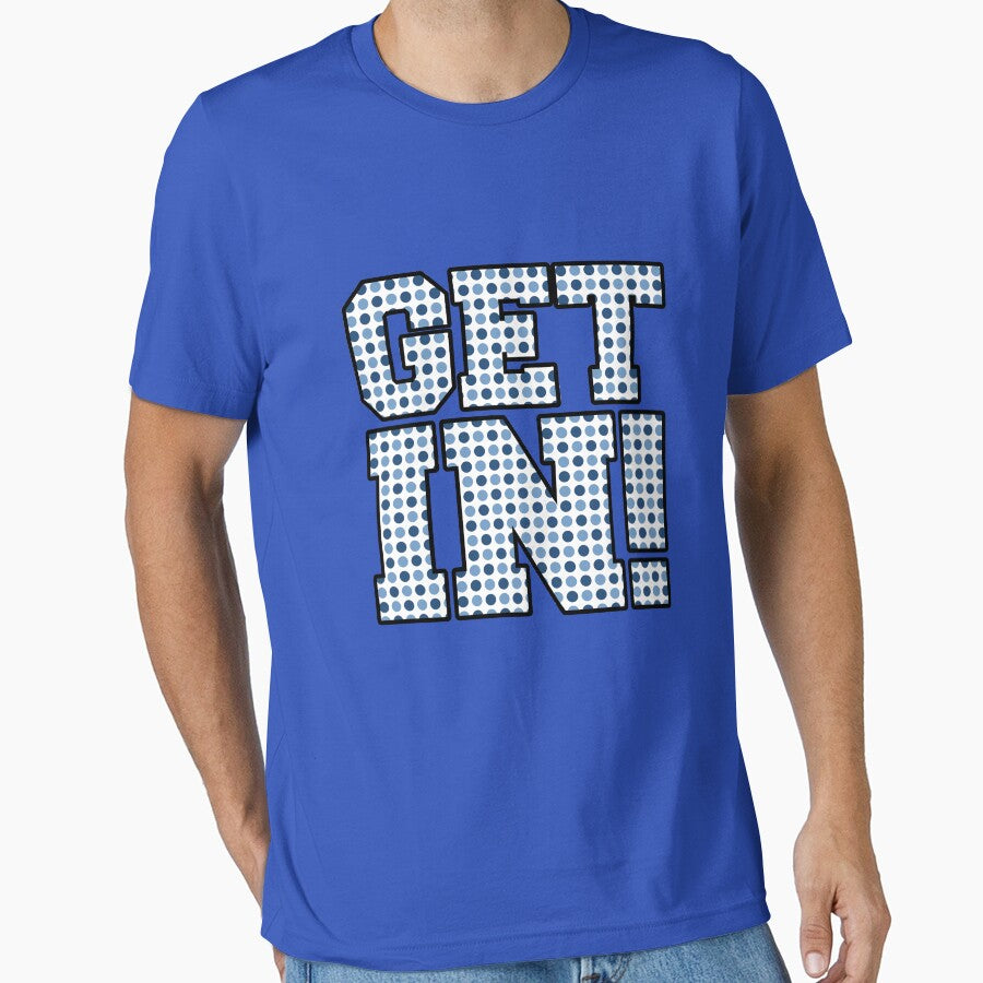 Get in! Blue Dots by HandDrawnTees