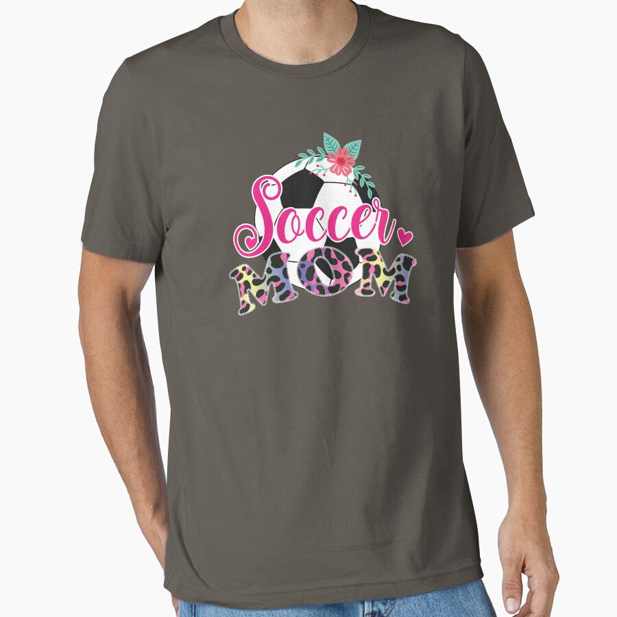 Soccer mom leopard cute - football mom by Studio624