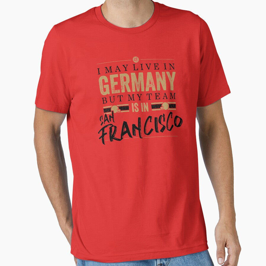 San Francisco Football Team - Fans from Germany by KunstStoff