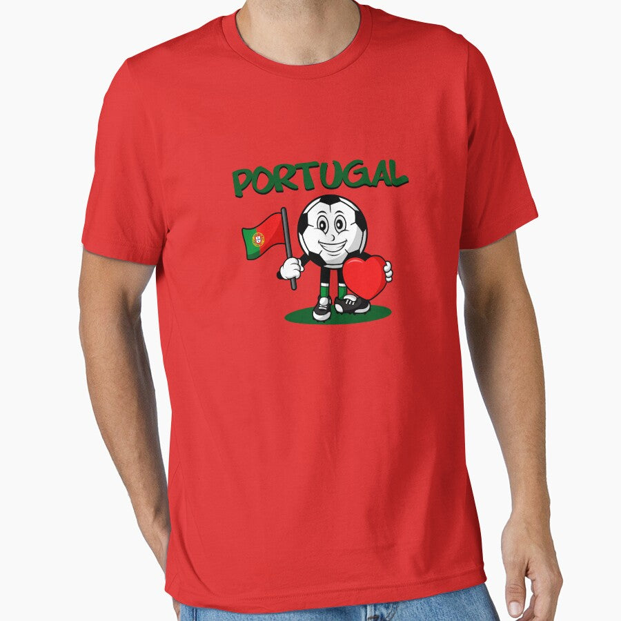 Cute Portugal Football Lover Design by Salukeart