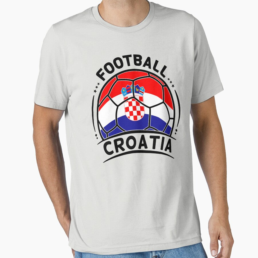 Croatia Football Team Croatia Flag Inside a Soccer Ball for Soccer Fans by Dexter Freeman