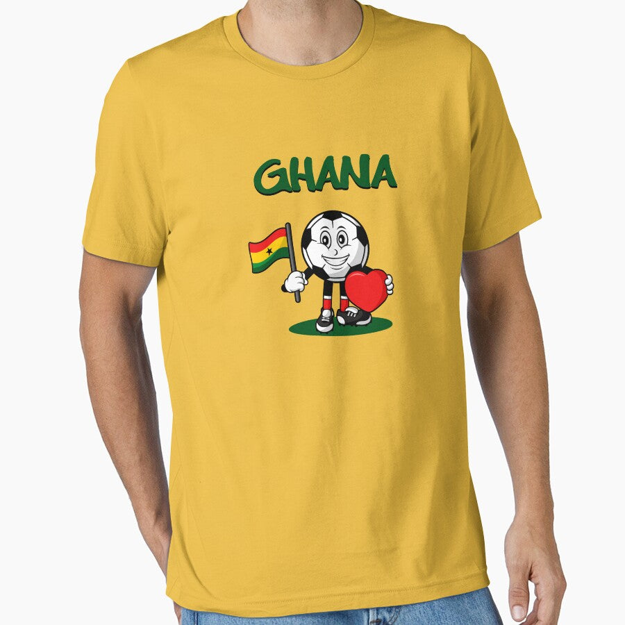 Cute Ghana Football Lover Design by Salukeart