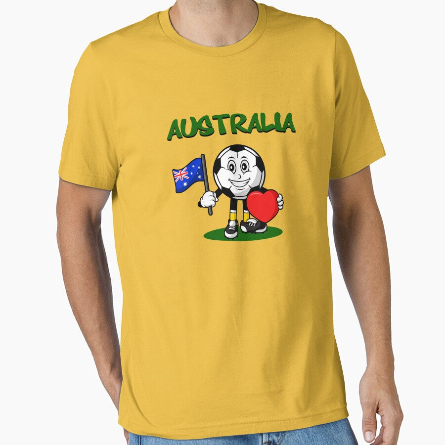 Cute Australia Football Lover Design by Salukeart