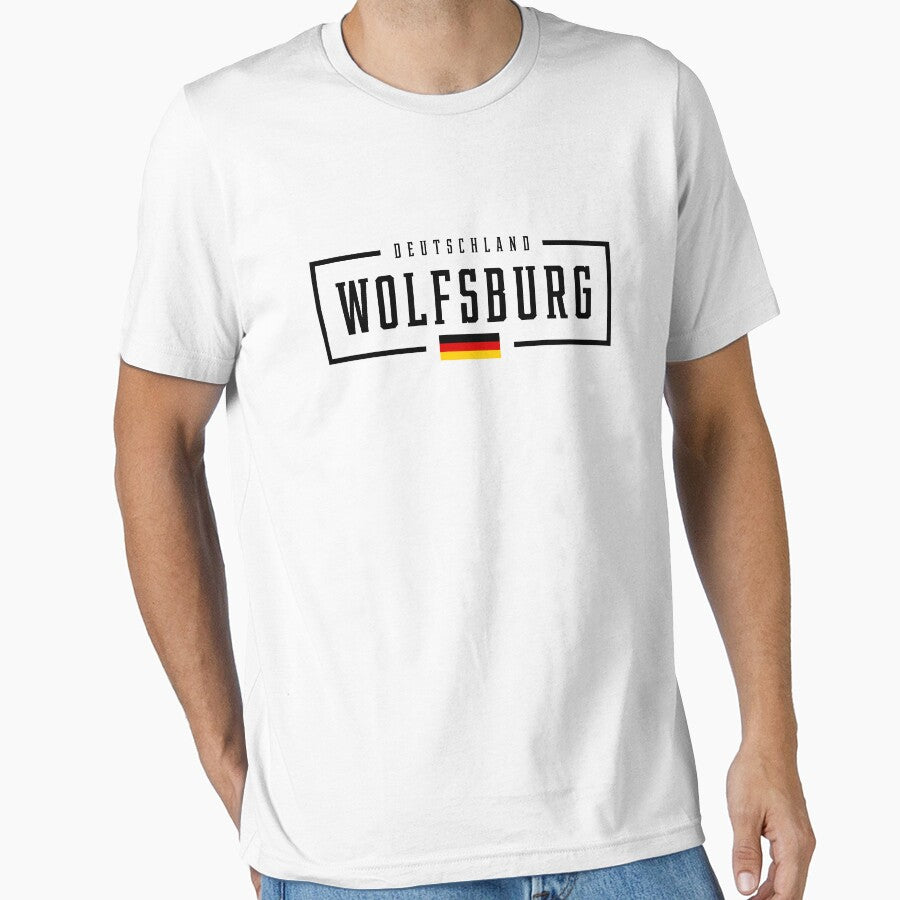 Wolfsburg Deutschland Germany German Flag by creativecaveman