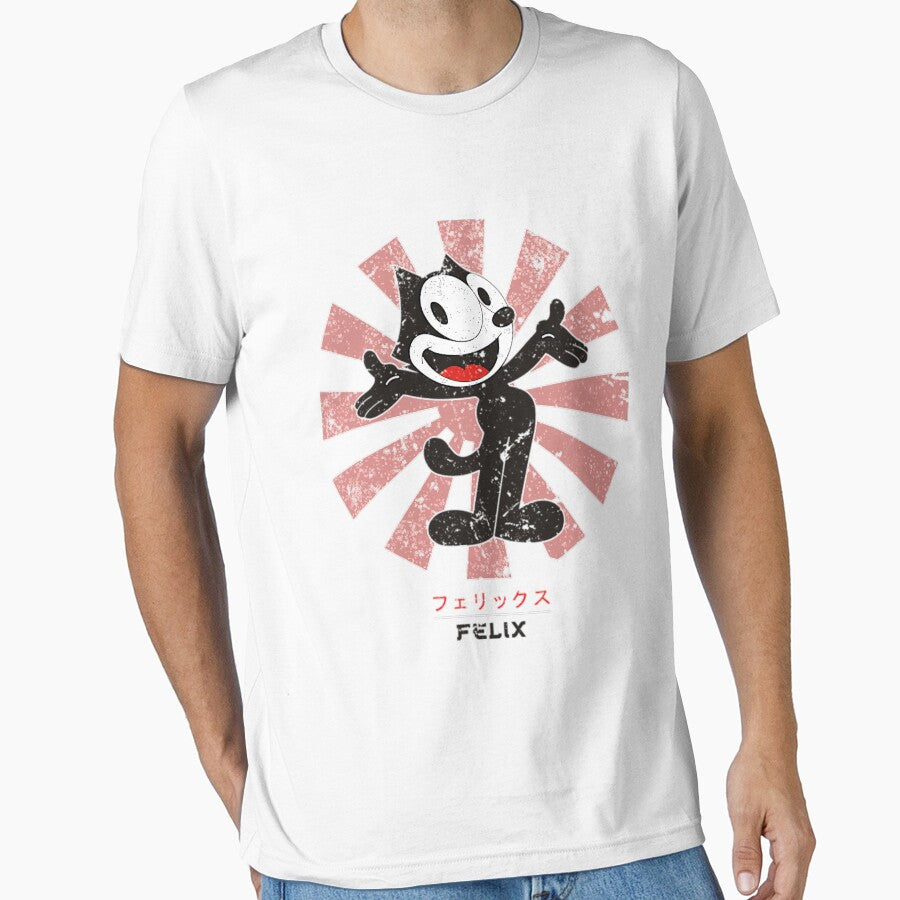 Cat Retro Japanese by AlanaRowe