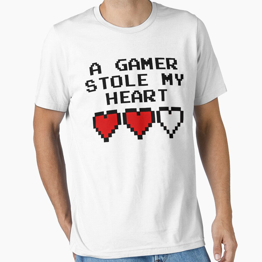 GAMING - A GAMER STOLE MY HEART by ShirtWreck