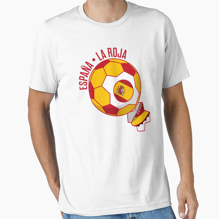 La Roja - Espana - Spanish Flag Soccer / Football Fan Spain by ClickForMore