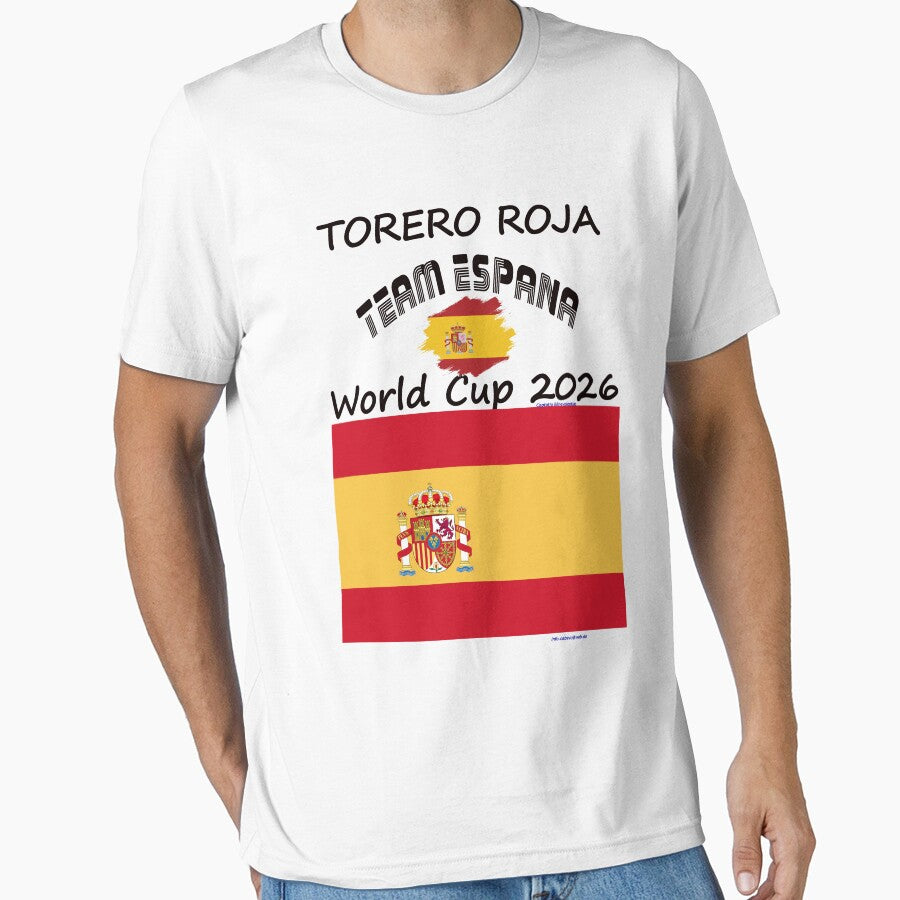 Espana Fan T‑Shirt world Soccer Cup 2026 football Spain outfit by cabevo