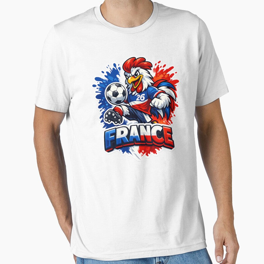France Football Rooster Mascot by Ambroa Stuff