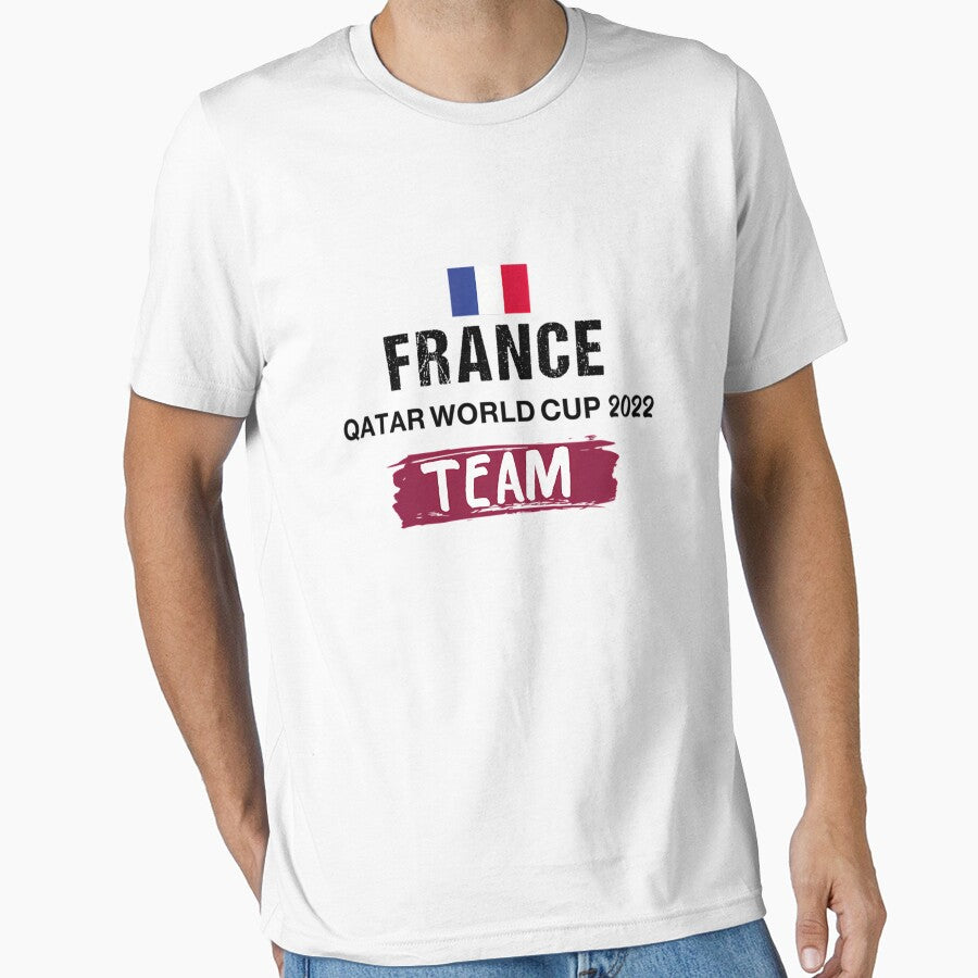 France  World Cup Football Soccer Fan Qatar 2022 by donwolfonline