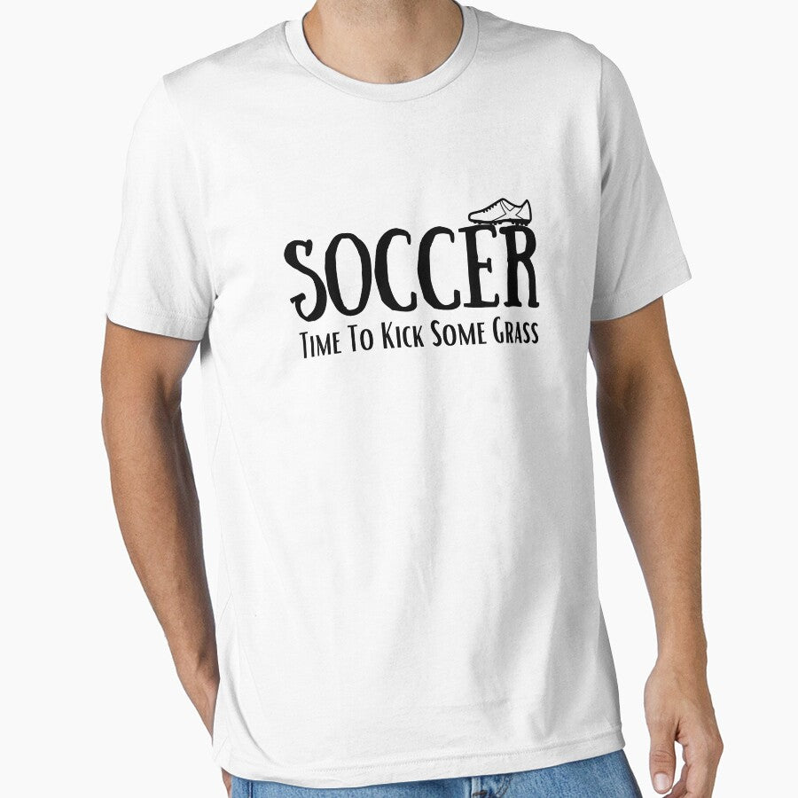 Soccer Time To Kick Some Grass | Funny Soccer by Presto Prints Design