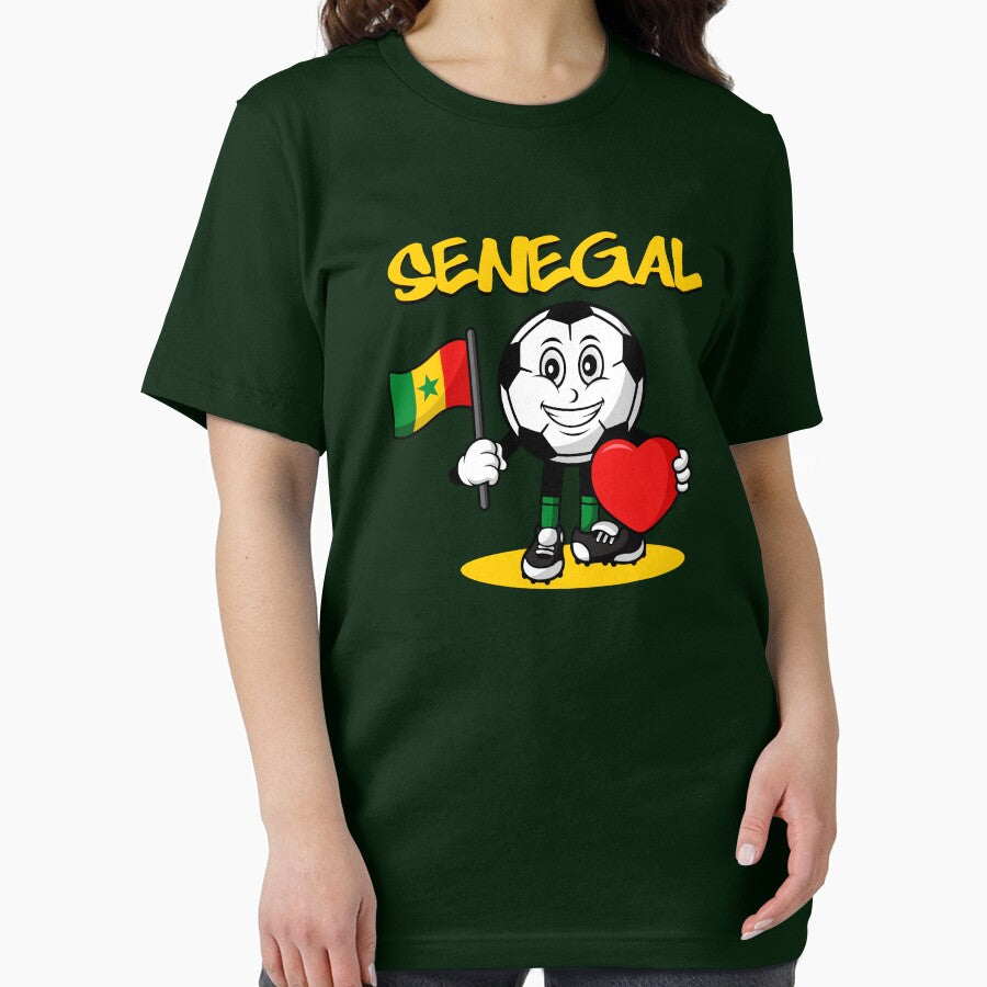 Cute Senegal Football Lover Design by Salukeart