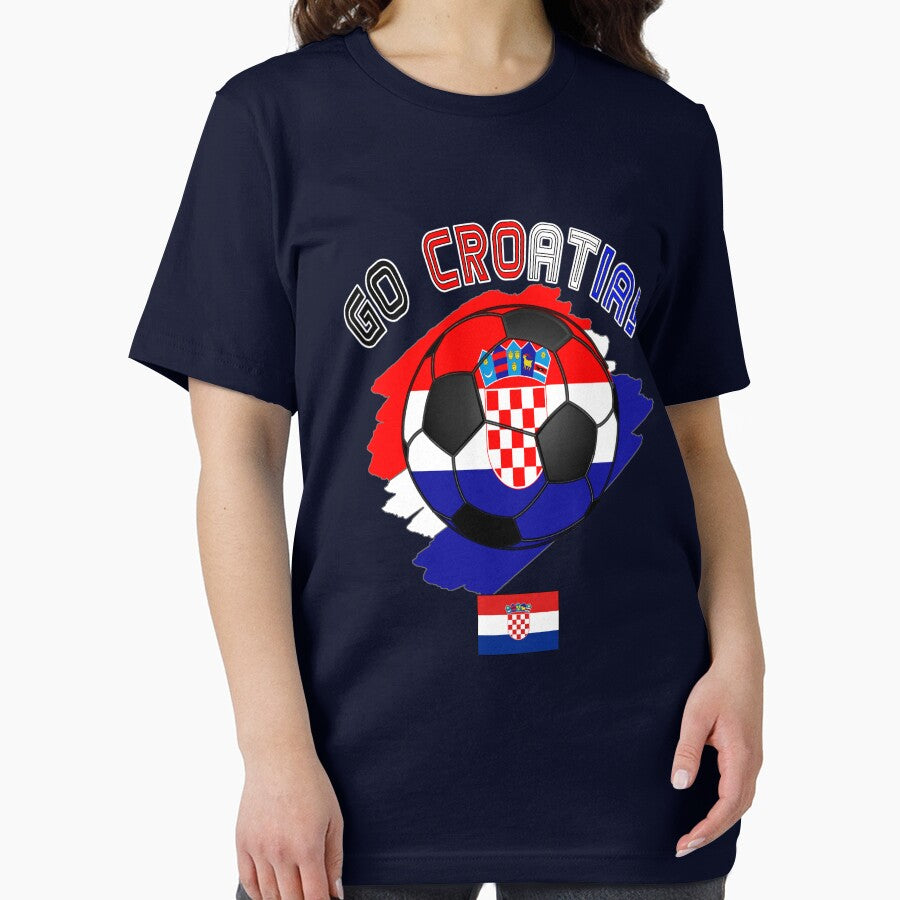 Croatia Football Soccer Croatian 2018 Tee Shirt Gift by Optimus-Designs