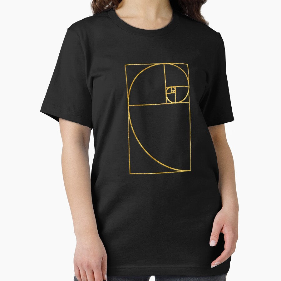 Golden Ratio Sacred Fibonacci Spiral by TheShirtYurt