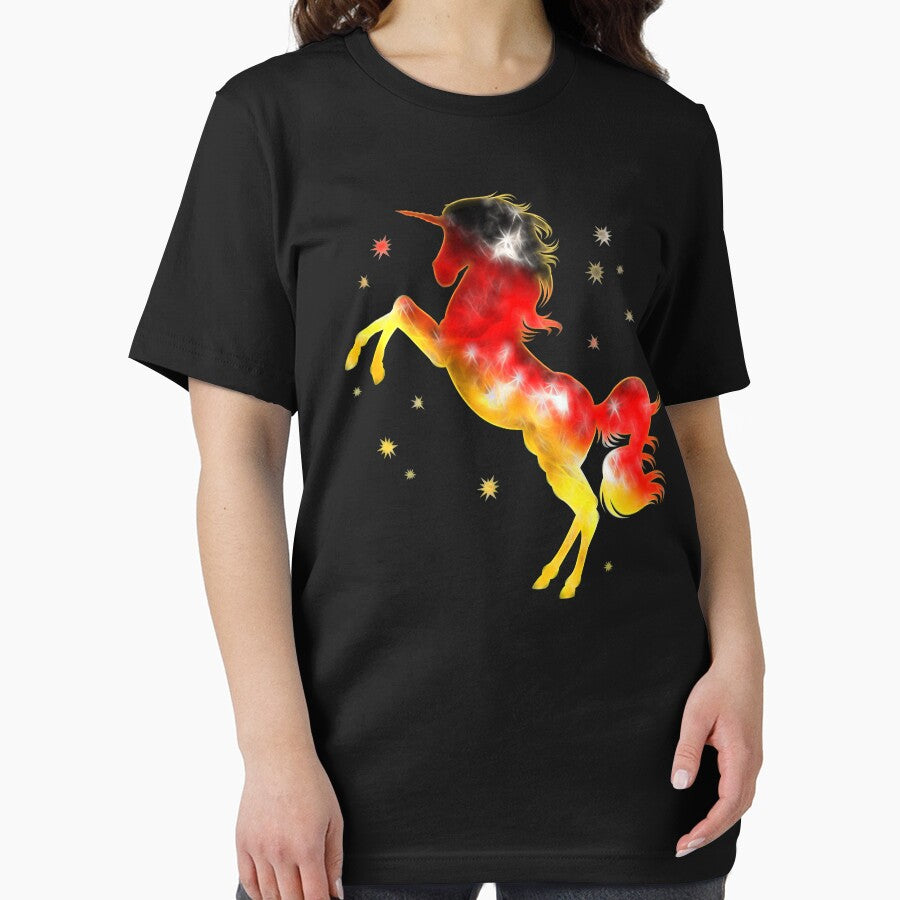 Germany Soccer Unicorn WM T-Shirt World Football Cup by boom-art