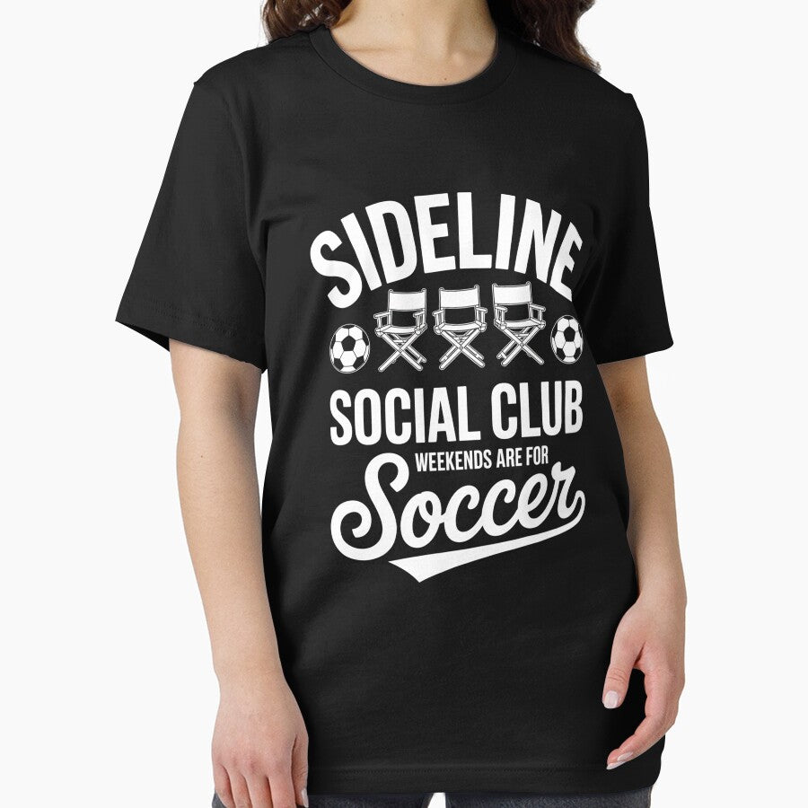 Soccer Mom Dad Sideline Social Club Matching by RayhendersonArt