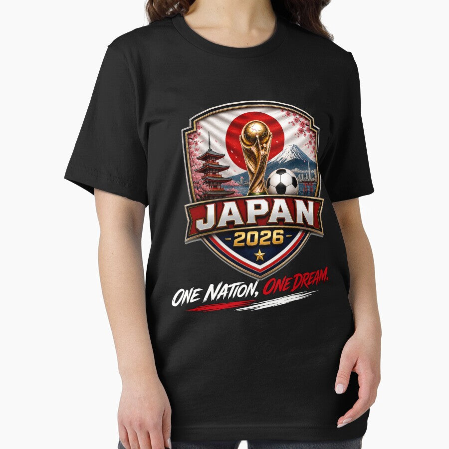 Japan 2026 Football fans | Nippon Ganbare | Japan Football Pride | Japanese Soccer Fan Shirt by Huddy-clothes