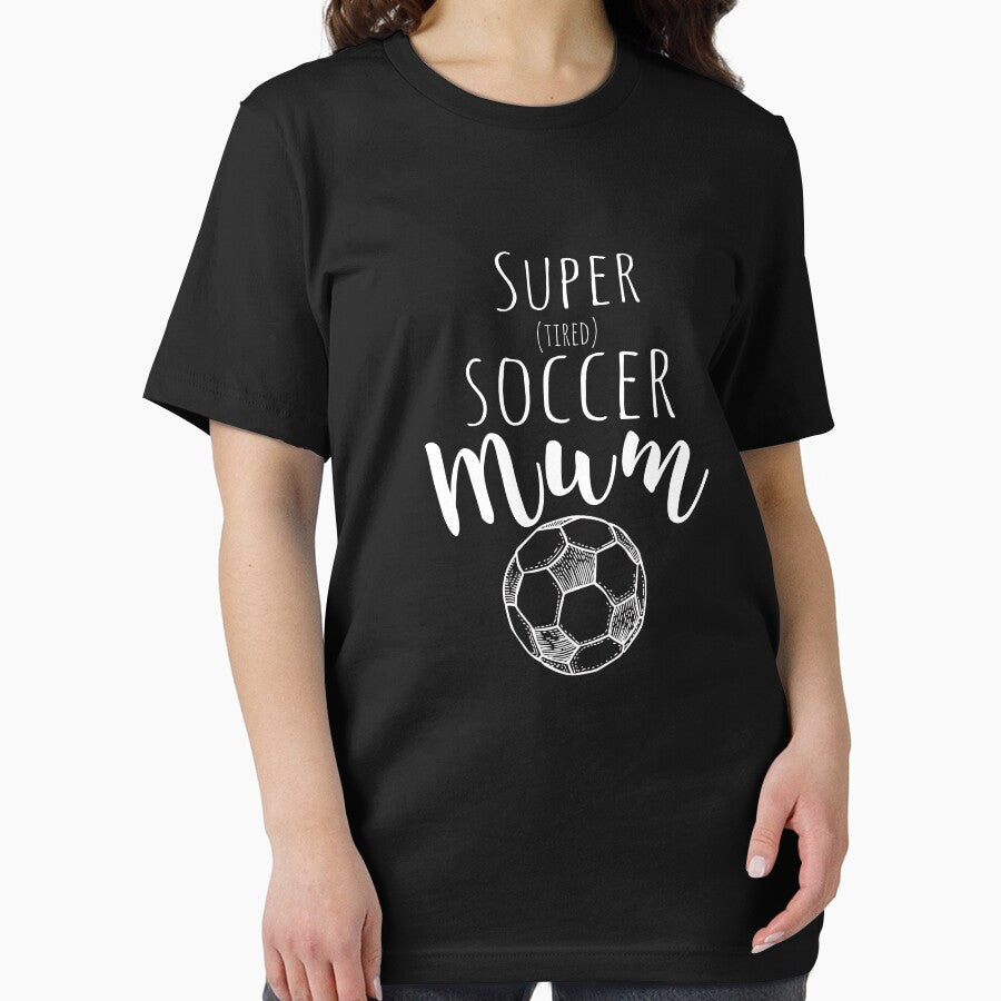 Top Fun Super Tired Soccer Mum Gift Design by LGamble12345