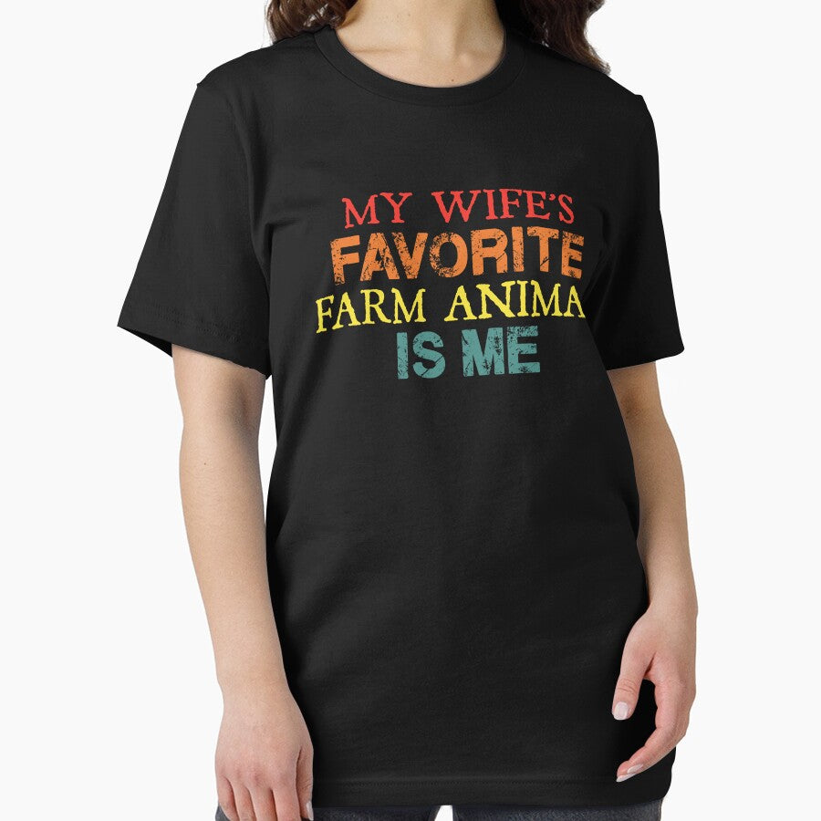 My Wife’s Favorite Farm Animal Is Me Funny Quote by NediaNujra