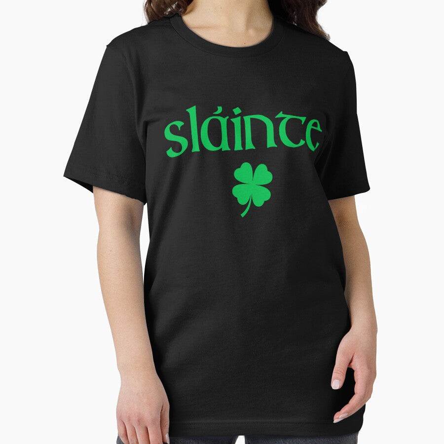 Cute Slainte Shamrock St Patrick's Day, Trendy St Patricks Day by DavidCloud