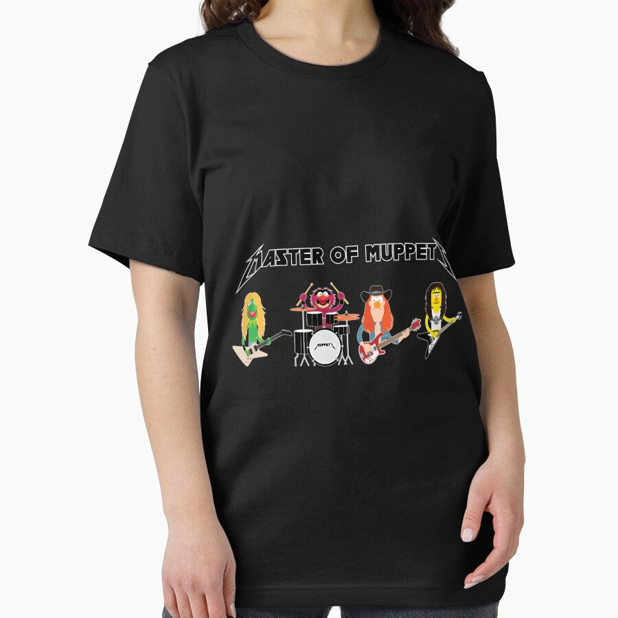 Master Of Muppets Horizontal - Muppets As Metallica Band by Adela-Ross
