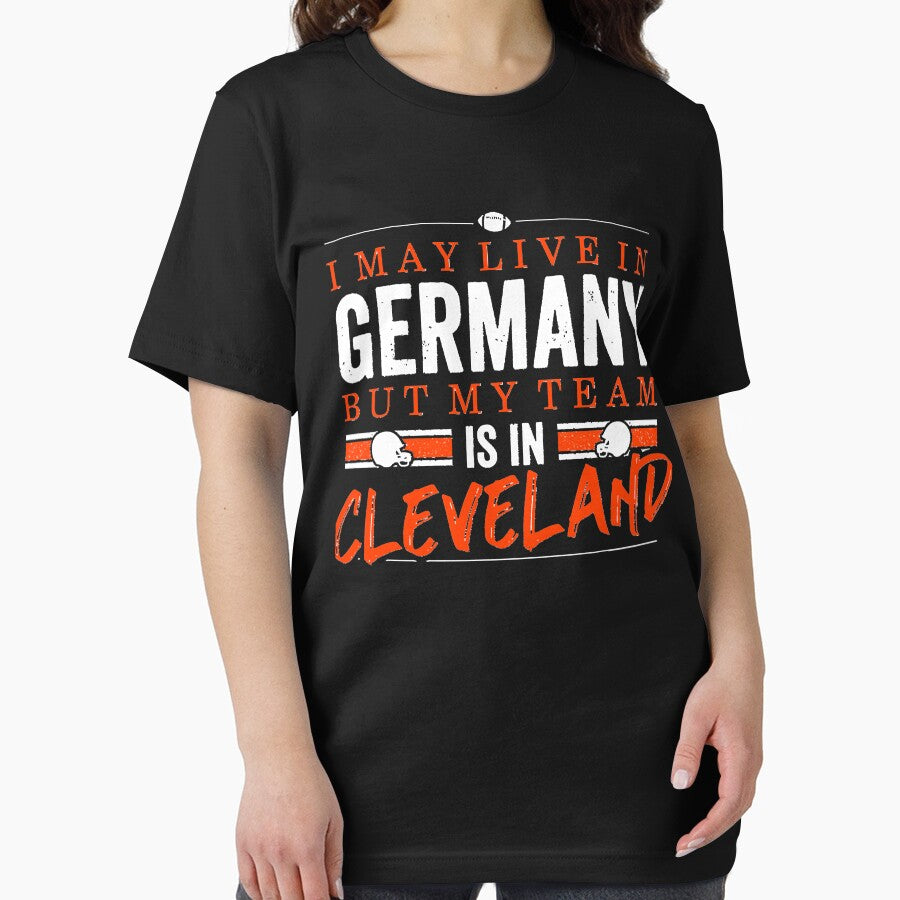Cleveland Football Team   Fans from Germany Essential T Shirt by WILLIAMLEOhg