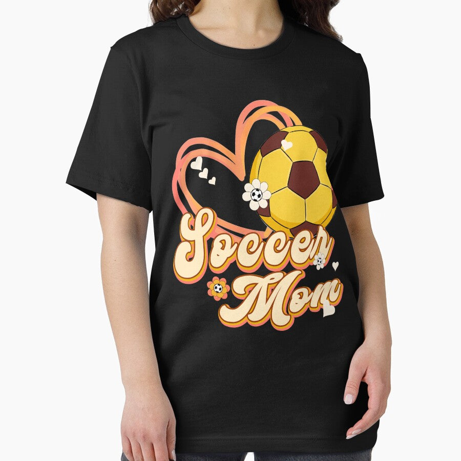 Retro Soccer Mom Heart Vibes by LashondaGreen89