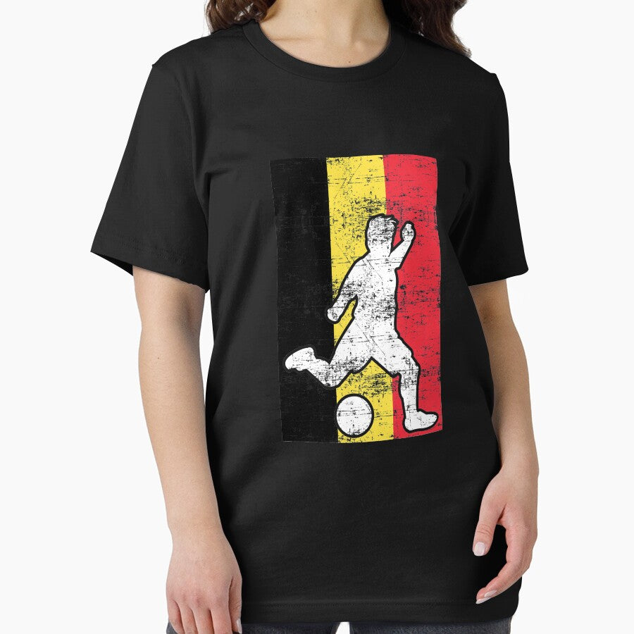 Belgium Flag Soccer Player by melsens
