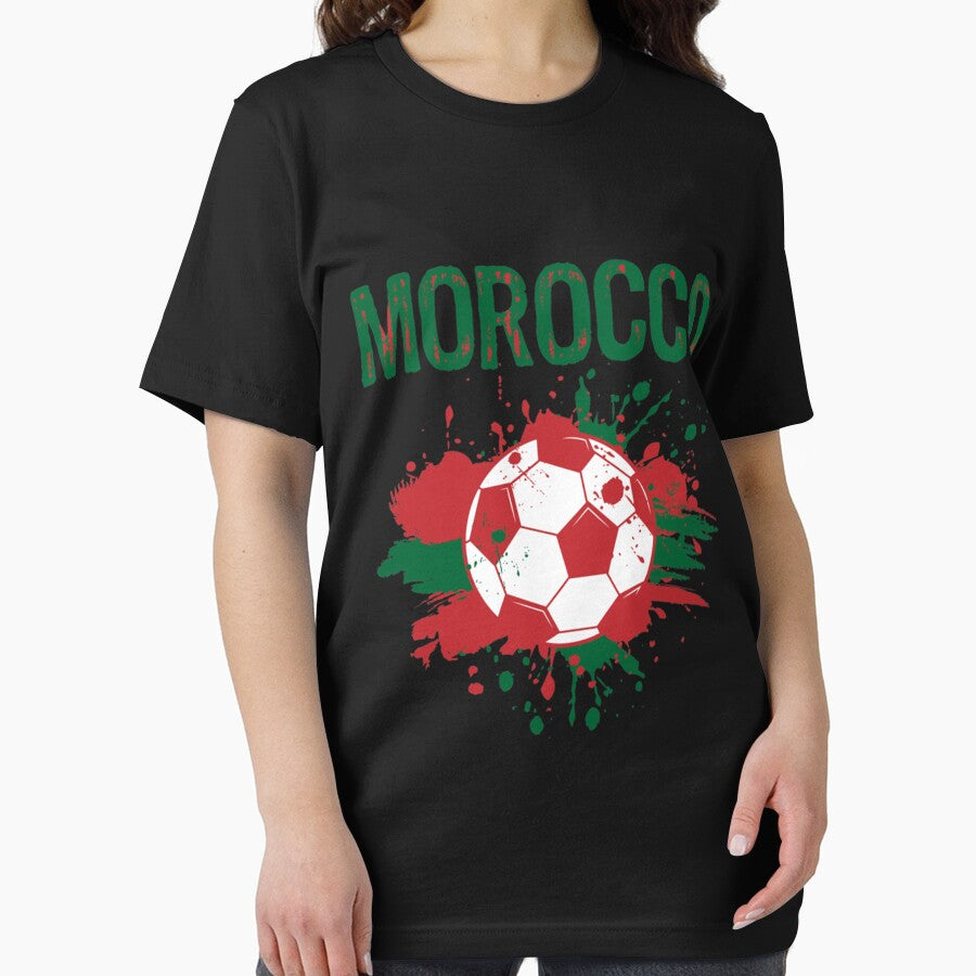 Morocco Soccer T-Shirt Fan Football Gift Cool Funny Quote - Morocco Soccer Tee Shirts Essentia by yeseniaval