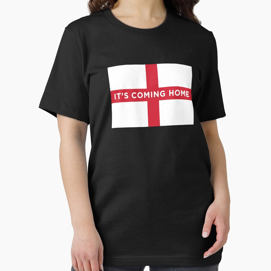 It's Coming Home England Flag (On Black) by STUDIO-72