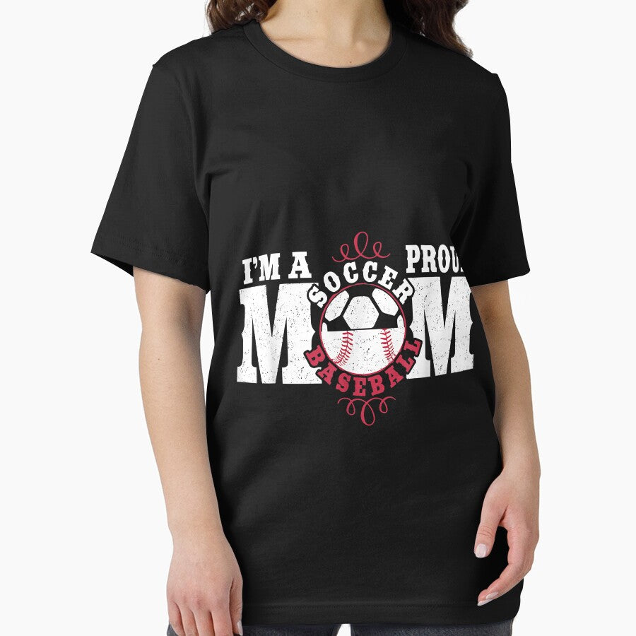 I'm a Proud Soccer Baseball Mom - Combined Sports by Mitzi12312