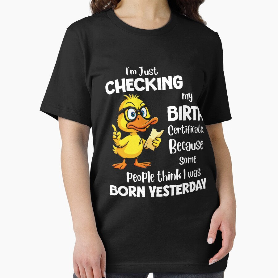 Some People Think I Was Born Yesterday Penguin Joke by AmizaMatter9