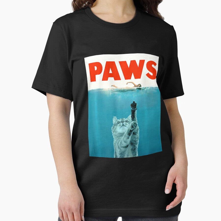 Paws Kitten Meow Parody Funny Cat Lover Gifts by HardiKel