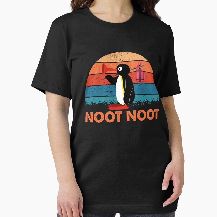 Noot Noot Pingu - Retro Vintage Animal Cute by Boydesdo