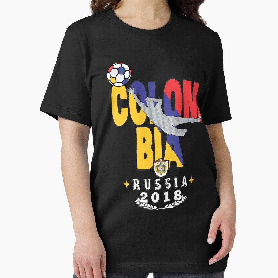 Colombia world cup soccer Russia in 2018 Tshirt championship by Tetete