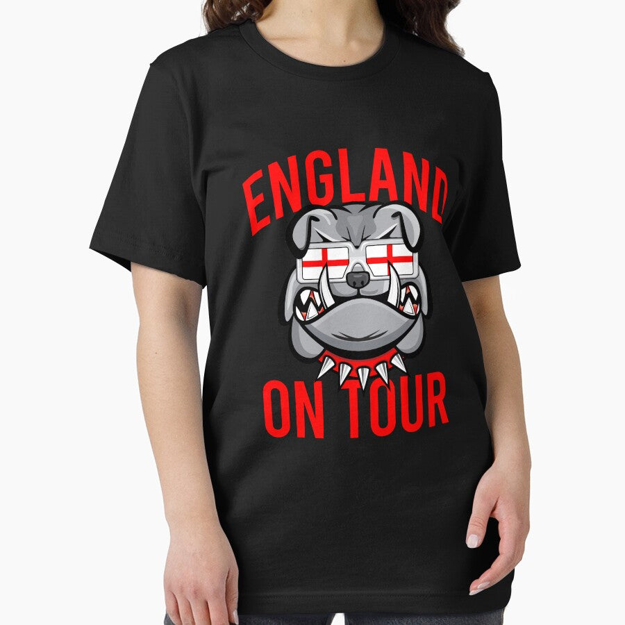 England Football English Bulldog English Flag by Greenthumb94