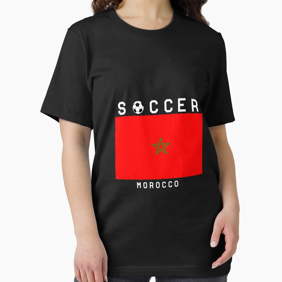 Morocco  Soccer – Morocco Flag by ziiyou