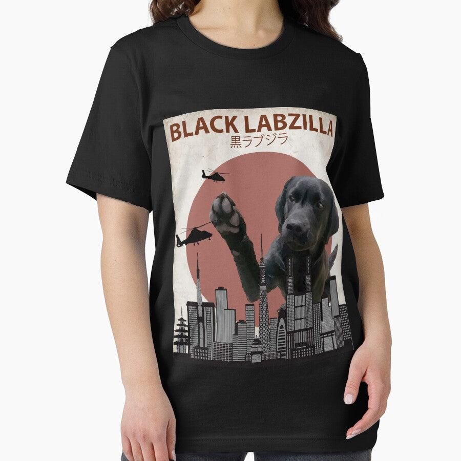 Black Labzilla - Giant Labrador Retriever Lab Dog Monster by Animalzilla