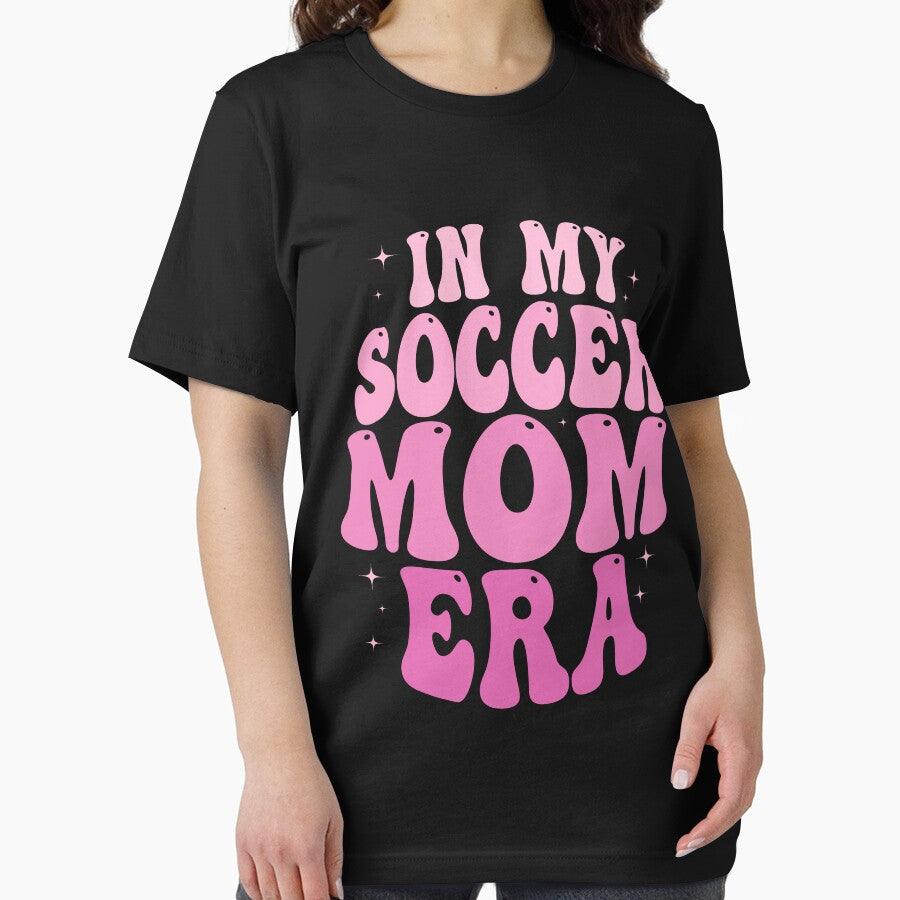 In My Soccer Mom Era Groovy Soccer Mama Football Women Gift by BestGiftsClub