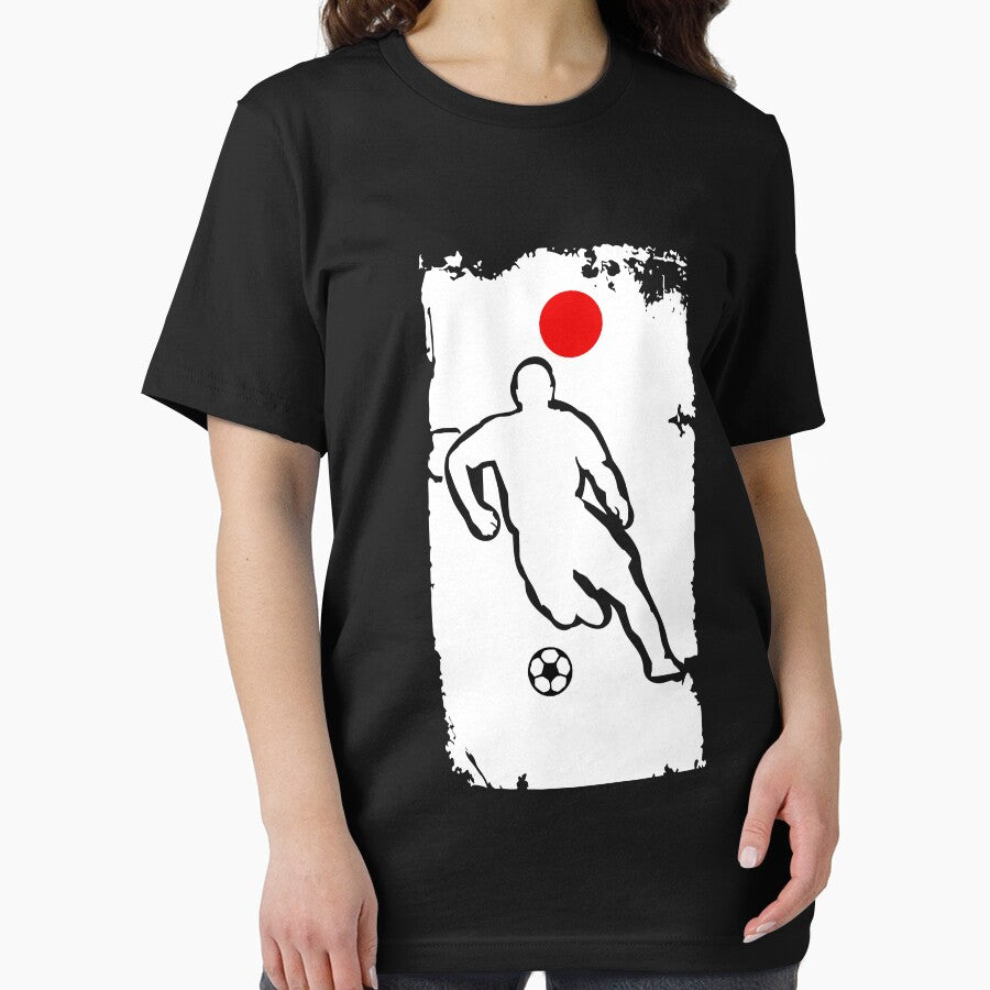 Japan Flag Soccer Player by melsens