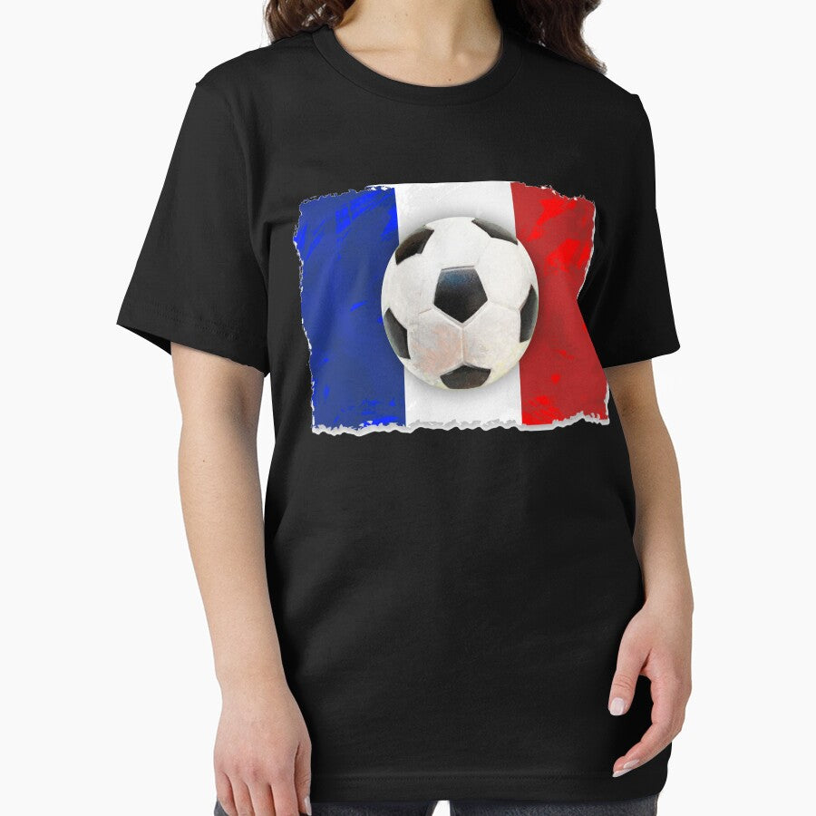 France Soccer Shirt - France Football Shirt - French Football Shirt by Galvanized